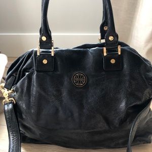 Tory Burch - Dena Black Crossbody Tote